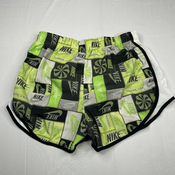 NIKE Tempo Running Short Oregon Green Pinwheel NEW - Picture 3 of 11